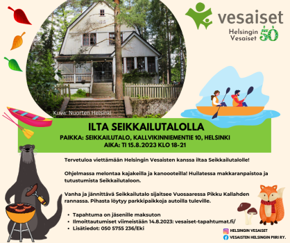 Ilta Seikkailutalolla