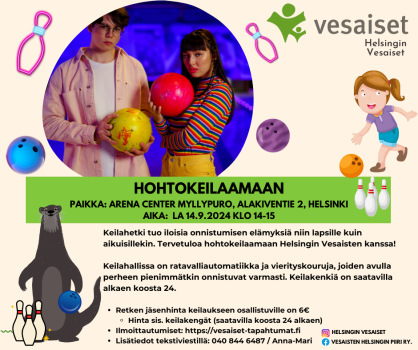 Koko perheen hohtokeilaus