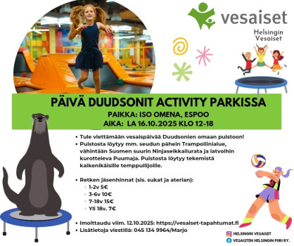 Retki Duudson Parkkiin